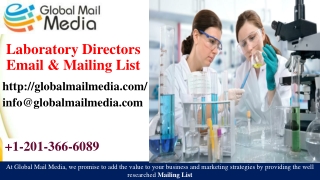 Laboratory Directors Email & Mailing List