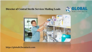 Director of Central Sterile Services Mailing Leads