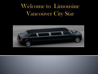 Vancouver Airport Transfer Services