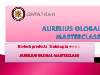 Biotech products training in Austria.