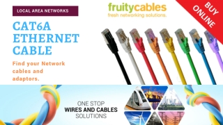 Cat6a Ethernet Cables
