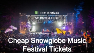 Discount SnowGlobe Music Festival Tickets