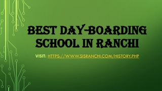 Best Day-boarding school in Ranchi