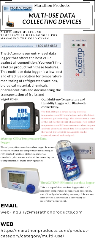 Multi-Use Data Collecting Devices