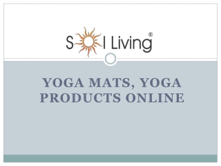 Sol Living - Outdoor yoga mats