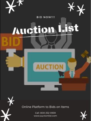 Benefits of Online Miscellaneous Auction
