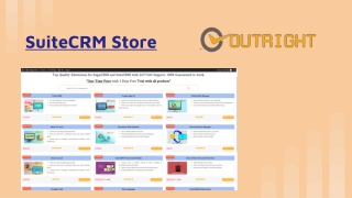 SuiteCRM Store and Our Plugin (Addons)