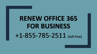 Renew Office 365 for business | Renew Microsoft