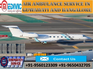 Take the Best Rescue Facilities by Medivic Air Ambulance Service in Guwahati