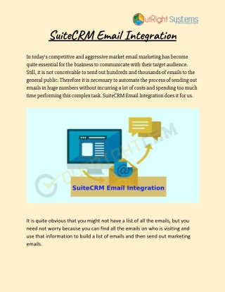 Best Email Integrations for SuiteCRM | Outright Store