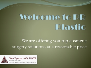We are well-known as the best cosmetic surgery organization: