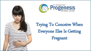 Trying To Conceive When Everyone Else Is Getting Pregnant