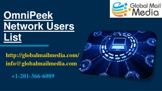 OmniPeek Network Users List