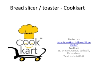 buy bread slicer at cookkart
