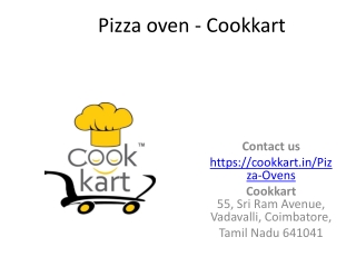 buy pizza oven at cookkart
