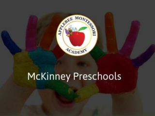 Preschool in McKinney, TX – Contact Applebee