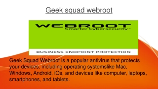 webroot geek squad download