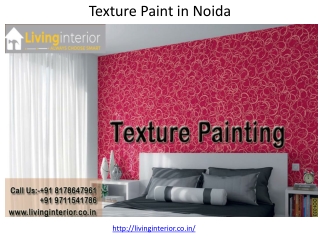 Texture Paint in Noida