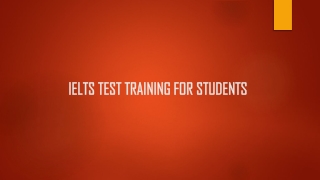 IELTS Training