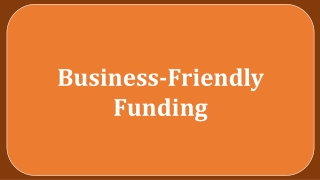 Cresthill Capital - Business-Friendly Funding