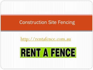 Construction Site Fencing