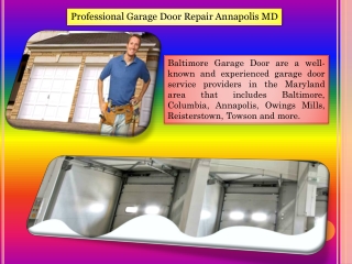 Professional Garage Door Repair Annapolis MD