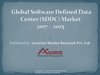 Global Software Defined Data Center (SDDC) Market