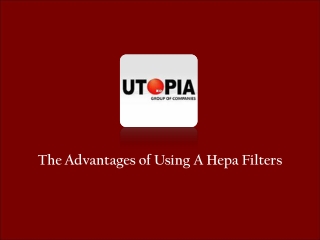 Hospital Hepa Filter Supplier
