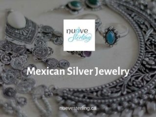 Find the best models of Mexican Silver Jewelry