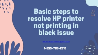 Resolve Your HP Printer Not Printing Error With These Easy Steps