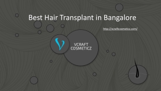 Best Hair Transplant In Bangalore