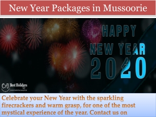 New Year Packages 2020 in Mussoorie