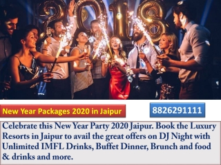 Find New Year Party 2020 in Jaipur
