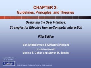 CHAPTER 2: Guidelines, Principles, and Theories