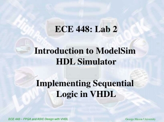 ECE 448 – FPGA and ASIC Design with VHDL