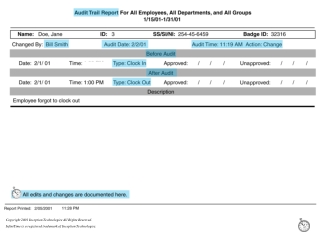 Printable Report Book