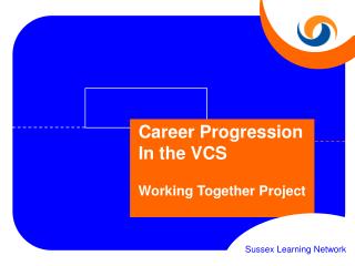 Career Progression In the VCS Working Together Project