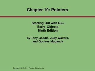 Starting Out with C++ Early Objects Ninth Edition