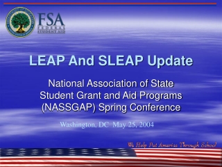 LEAP And SLEAP Update