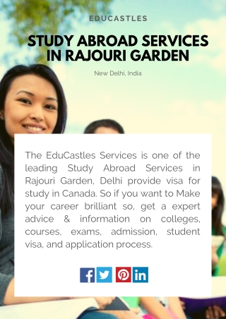 EduCastles - Study Abroad Services in Rajouri Garden, Delhi