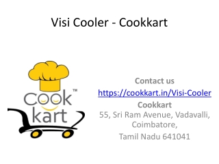 buy visi cooler at cookkart