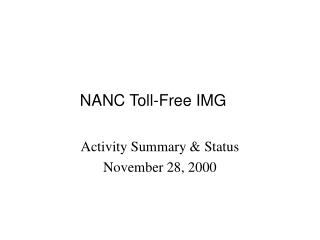 NANC Toll-Free IMG