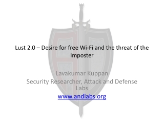 Lust 2.0 – Desire for free Wi-Fi and the threat of the Imposter