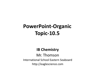 PowerPoint-Organic Topic-10.5