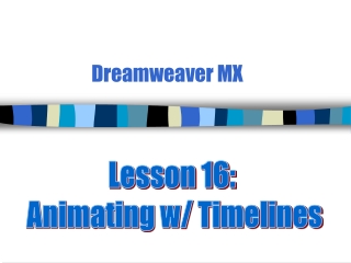 Dreamweaver MX