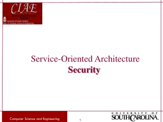Service-Oriented Architecture Security