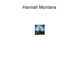 Hannah Montana