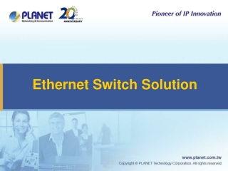Ethernet Switch Solution