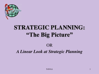 STRATEGIC PLANNING: “The Big Picture”