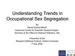 Understanding Trends in Occupational Sex Segregation